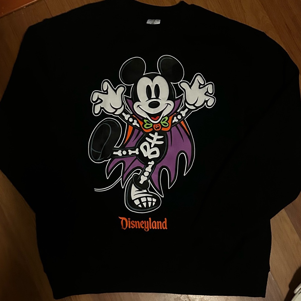 Mickey Mouse Halloween Pullover Sweatshirt for Adults